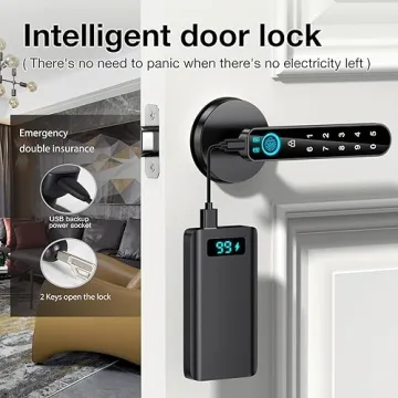 Fingerprint Door Lock - Smart Keyless Entry for Homes
