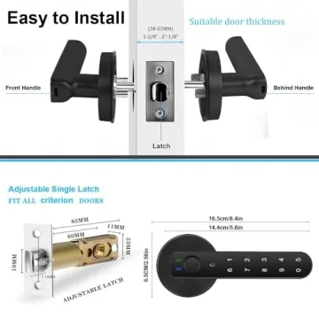 Fingerprint Door Lock - Smart Keyless Entry for Homes