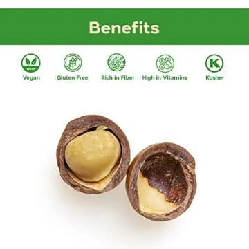 Sincerely Nuts - Raw Macadamia Nuts (3Lb Bag) | Delicious Buttery Flavor Perfect for Snacking | Kosher, Gluten Free & High in Fiber | Keto, Vegan, Paleo