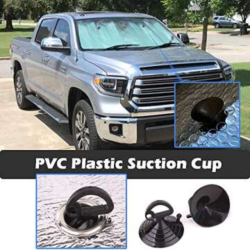 Big Hippo Jumbo Sun Shade - Keep Your Car Cool Easily