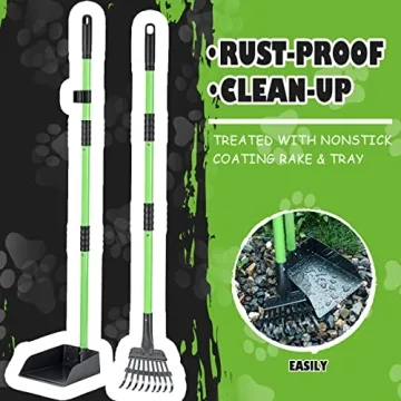 MXF Pooper Scooper Set for Easy Pet Clean Up
