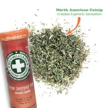 Meowijuana | Catnip Bottle Bundle | Purrple Passion, Whisker Tickler and Paw Natural OG | Premium Organic Catnip | Grown in North America | Perfect for Cat Toys | Fresh Catnip for Extended Playtime