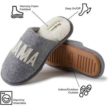 Dearfoams Women's Family Slipper - Ultimate Cozy Comfort