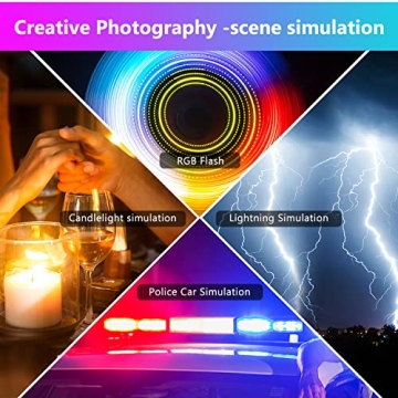 Eicaus 12" RGB Ring Light With Tripod - Perfect Lighting Solution