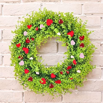 Stunning Sinmoe Eucalyptus Valentine's Wreath for Decor
