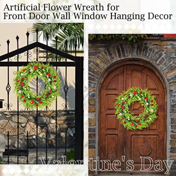 Stunning Sinmoe Eucalyptus Valentine's Wreath for Decor