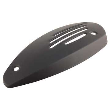 Vespa Genuine OEM Exhaust Heat Shield for Vespa GTS and Vespa GTV(125-300cc), 1A0093125, 1A0093126(Black)