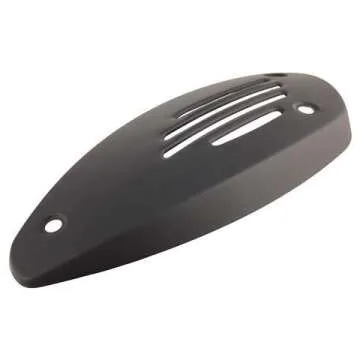 Vespa Genuine OEM Exhaust Heat Shield for Vespa GTS and Vespa GTV(125-300cc), 1A0093125, 1A0093126(Black)