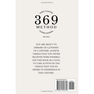 369 Manifesting Journal: A 93 Day Guided Workbook
