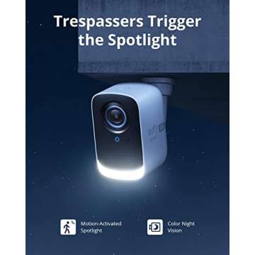 eufy Security eufyCam S300 4-Cam Kit with Floodlight