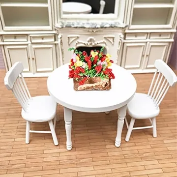 GOUHRRY Flower Bonsai Plant Dollhouse Accessories 1:12 Miniatures