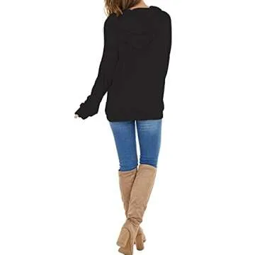 PRETTODAY Women's Casual Lightweight Hoodies - Comfort & Style