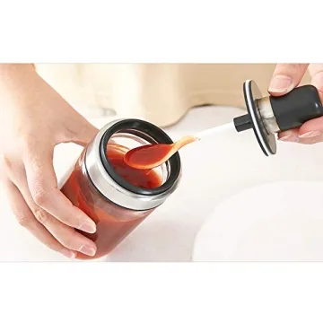 TENTA Kitchen 3 Spice Jars Set with Combination Spoon Lid