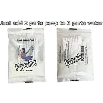 Hilarious Fake Bird Poop Prank for Special Effects Fun