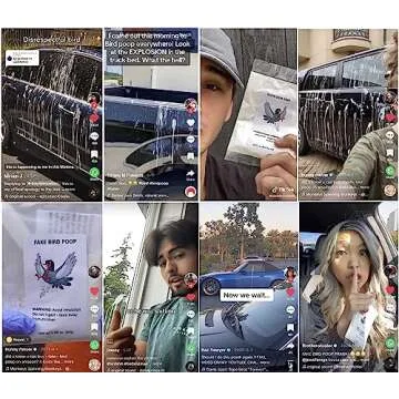 Hilarious Fake Bird Poop Prank for Special Effects Fun