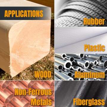 POWERTEC 6 x 48 Inch Sanding Belts - 10PK, 80 Grit Sanding