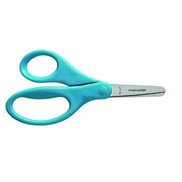 Fiskars 5" Blunt-Tip Scissors for Kids 4+ - Scissors for School or Crafting - Back to School Supplie...