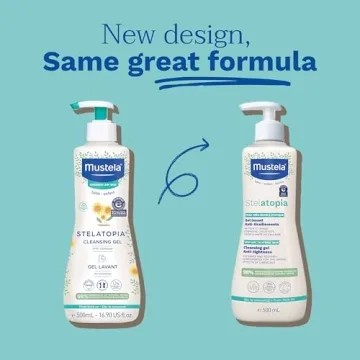 Gentle Mustela Stelatopia Eczema Cleansing Gel for Babies
