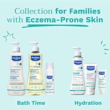 Gentle Mustela Stelatopia Eczema Cleansing Gel for Babies