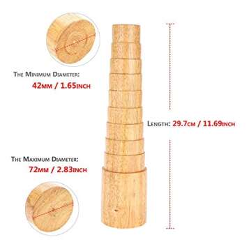 Durable Bracelet Mandrel for Jewelry Making and Crafting