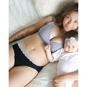 Kindred Bravely High Waist Postpartum Underwear for New Moms