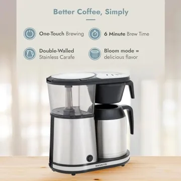 Bonavita 8 Cup Drip Coffee Maker Efficient Brewing Machine