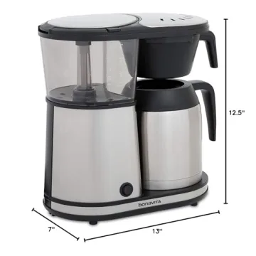 Bonavita 8 Cup Drip Coffee Maker Efficient Brewing Machine