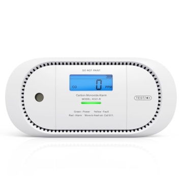 X-Sense CO Detector with LCD & Memory Feature