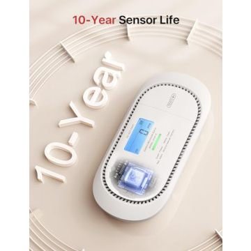 X-Sense CO Detector with LCD & Memory Feature