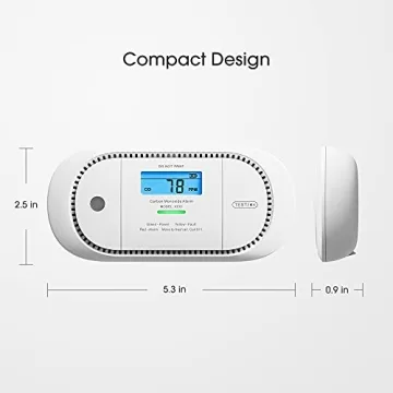 X-Sense CO Detector with LCD & Memory Feature