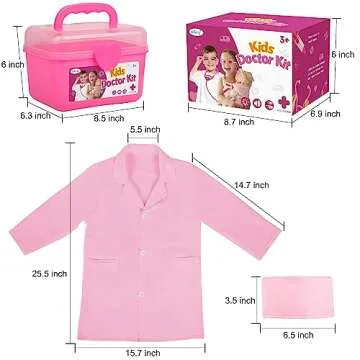 Liberry Doctor Kit for Kids - Realistic Medical Playset