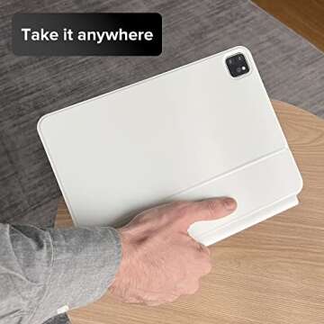 QUARK iPad Pro/Air Floating Keyboard Case with Trackpad