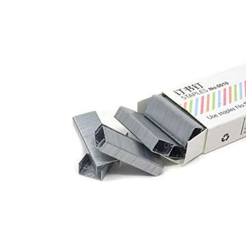 Honbay Portable Mini Cute Panda Desktop Stapler Set with 1000PCS No.10 Staples for Office School Home or Travel Use