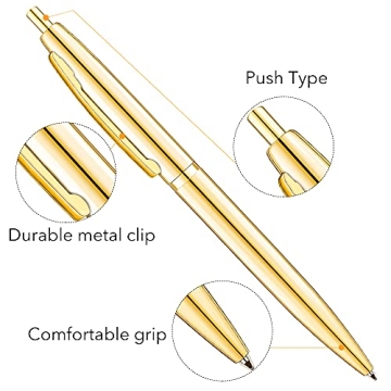 Unibene Gold Ballpoint Pens - Stylish & Functional Gift