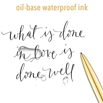 Unibene Gold Ballpoint Pens - Stylish & Functional Gift