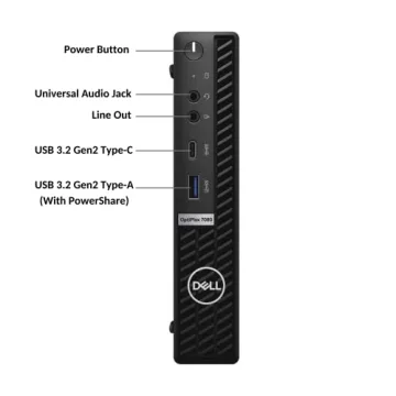 Dell OptiPlex 7080 Mini Desktop, Core i5, 16GB RAM, 1TB SSD