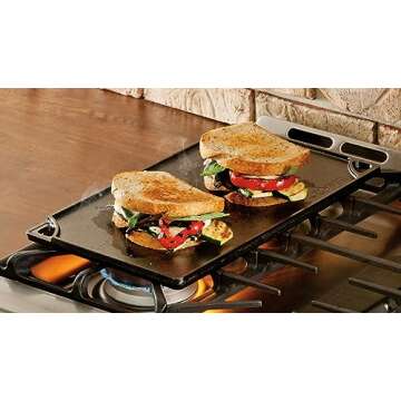 Lodge Cast Iron Combo Cooker 3.2 Quart for Adventurers