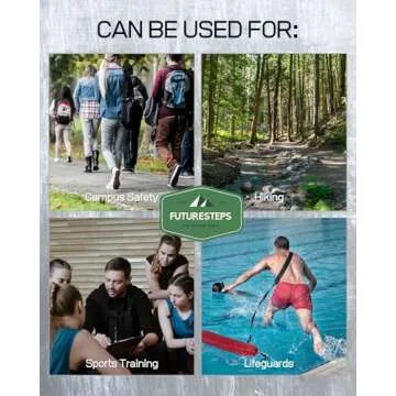 Premium Brass Whistles Set of 2 - Loud and Durable Emergency Tool