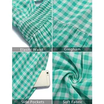 ZESICA Crossover Halter Neck A Line Maxi Dress for Women