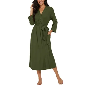 VINTATRE Women Kimono Robe Lightweight Comfortable Loungewear
