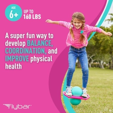 Flybar Pogo Trick Ball for Kids - Fun & Active Play Toy