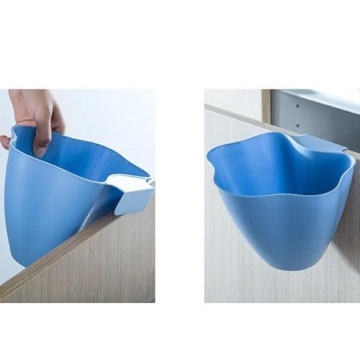 KUJOBUY Kitchen Tools & Gadgets - Kitchen Cabinet Door Hanging Trash Garbage Bin Rubbish Container - Suspension Tripe Threshold Suspended Junk Doorway Dangling Supported Scrap - 1PCs