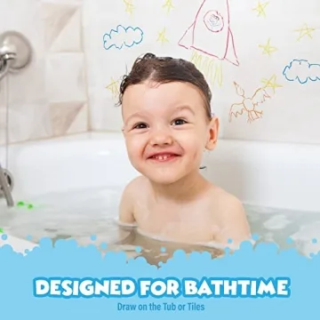 Vibrant Tub Works® Bath Crayons for Endless Bathtime Fun