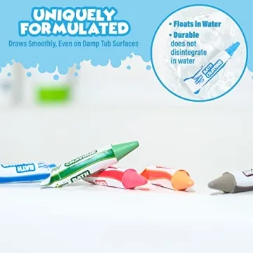 Vibrant Tub Works® Bath Crayons for Endless Bathtime Fun