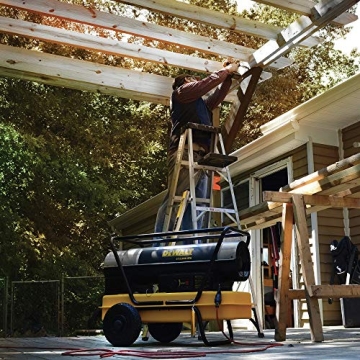 Dewalt 215K BTU Multi-Fuel Forced Air Heater Jobsite Essential