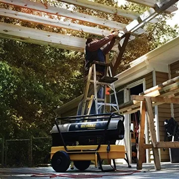 Dewalt 215K BTU Multi-Fuel Forced Air Heater Jobsite Essential