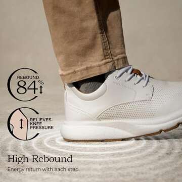 Bruno Marc Men's Dress Sneakers - Comfort & Style Combined