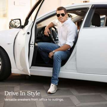 Bruno Marc Men's Dress Sneakers - Comfort & Style Combined