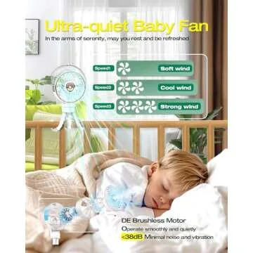 Misting Baby Stroller Fan - Portable, Safe & Versatile Cooling Solution