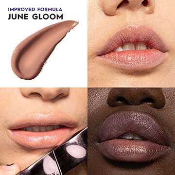 Urban Decay Vice Hydrating Lipstick: June Gloom - Sheer Neutral Nude, Vegan Moisturizer